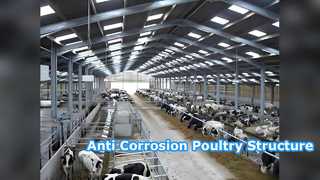 Ventilation anti-corrosion de structure métallique de volaille