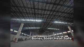 Structure métallique de la chaudière : coffre-fort résistant à la chaleur