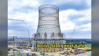 Coffre-fort résistant à la chaleur de structure métallique de chaudière