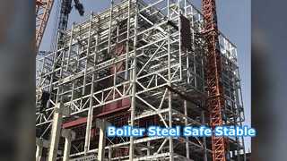 Structure métallique de chaudière sûre et stable résistante à la chaleur