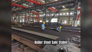 Structure métallique de chaudière sûre et stable résistante à la chaleur