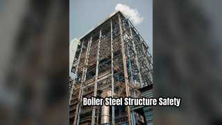 Structure métallique de chaudière sûre et stable résistante à la chaleur