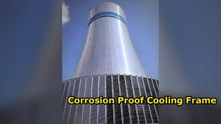 Structure en acier pour tours de refroidissement