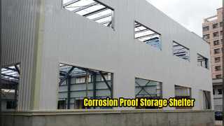 Solutions de stockage anticorrosion pour abris métalliques durables