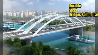 Anti-corrosif de longue portée de poutre de pont en acier Q355B