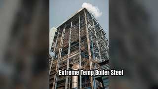 Acier de chaudière Q355B : support de température extrême