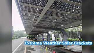 Support solaire en acier résistant aux intempéries : prêt pour les séismes éoliens