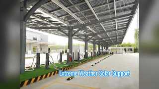 Support solaire photovoltaïque : durée de vie sismique éolienne de 28 ans