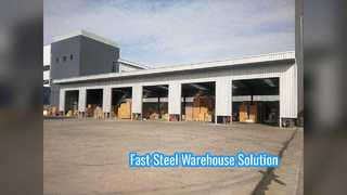 Entrepôt en acier à construction rapide Q355B modulaire économique