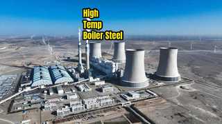 Support haute température en acier pour chaudière Q355B