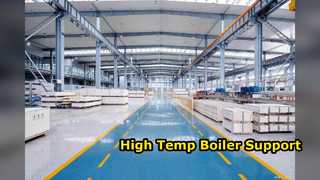 Support en acier pour chaudière haute température Q355B