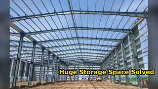 Solutions de stockage pour abris métalliques à grande portée