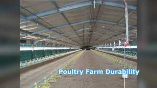 Ventilation anti-corrosion de structure métallique de volaille