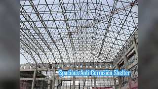 Stockage anti-corrosion d'abri métallique de grande envergure