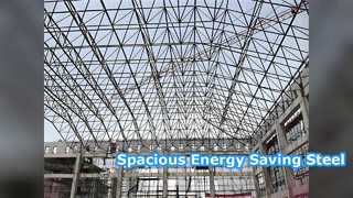 Structures en acier spacieuses à économie d'énergie
