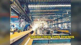 Structure en acier Q355B : des bâtiments spacieux et économes en énergie