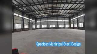 Conception spacieuse municipale de structure métallique Q355B