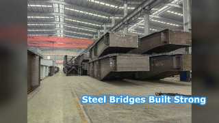 Ponts en acier Q355B construits pour durer